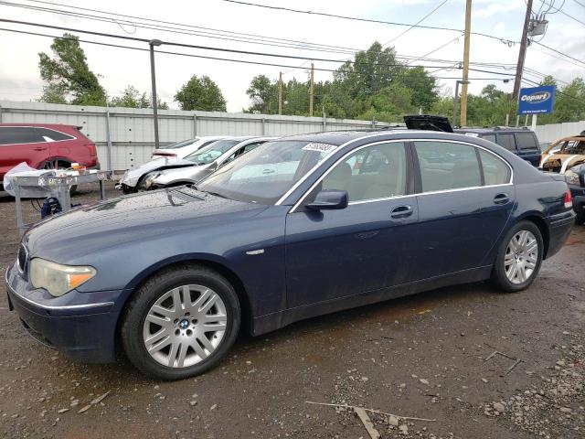 WBAGN63423DR11071 - 2003 BMW 745 LI BLUE photo 1