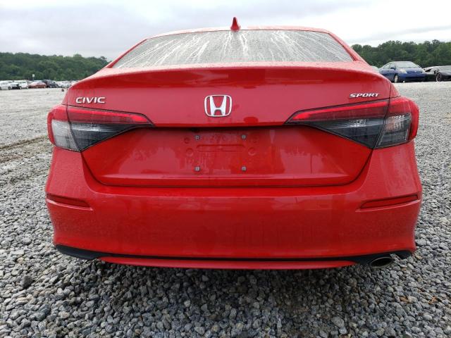 2HGFE2F52NH562772 - 2022 HONDA CIVIC SPORT 红色 照片 6