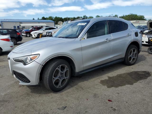 ZASFAKBN1J7B70623 - 2018 ALFA ROMEO STELVIO TI WHITE photo 1