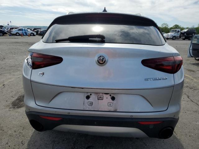 ZASFAKBN1J7B70623 - 2018 ALFA ROMEO STELVIO TI WHITE photo 6