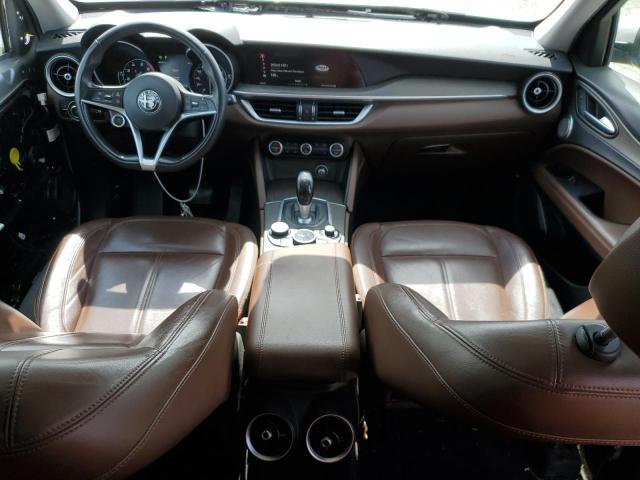 ZASFAKBN1J7B70623 - 2018 ALFA ROMEO STELVIO TI WHITE photo 8