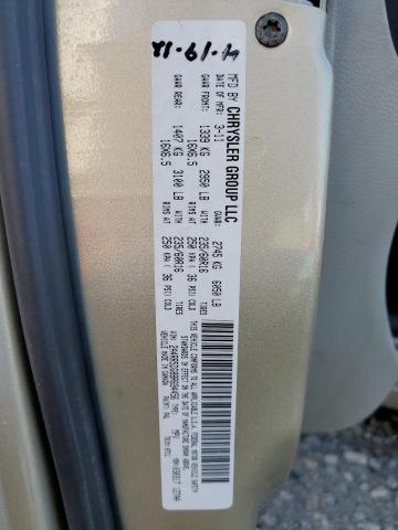 2A4RR5DG8BR694456 - 2011 CHRYSLER TOWN & COU TOURING 金色 照片 13