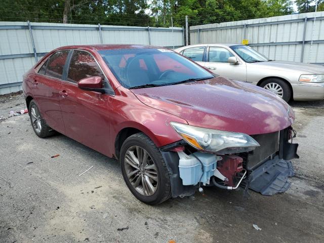 4T1BF1FK6FU956747 - 2015 TOYOTA CAMRY LE RED photo 4