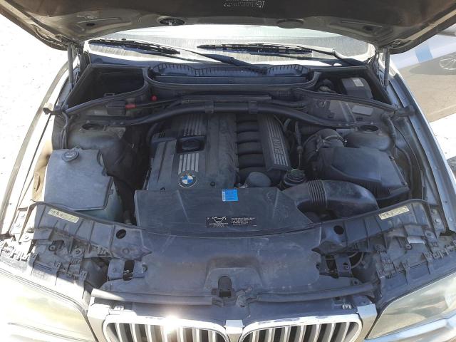 WBXPC93409WJ28163 - 2009 BMW X3 XDRIVE30I GRAY photo 11