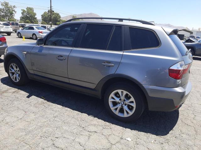 WBXPC93409WJ28163 - 2009 BMW X3 XDRIVE30I GRAY photo 2