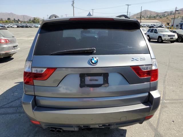 WBXPC93409WJ28163 - 2009 BMW X3 XDRIVE30I GRAY photo 6