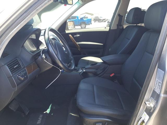 WBXPC93409WJ28163 - 2009 BMW X3 XDRIVE30I GRAY photo 7