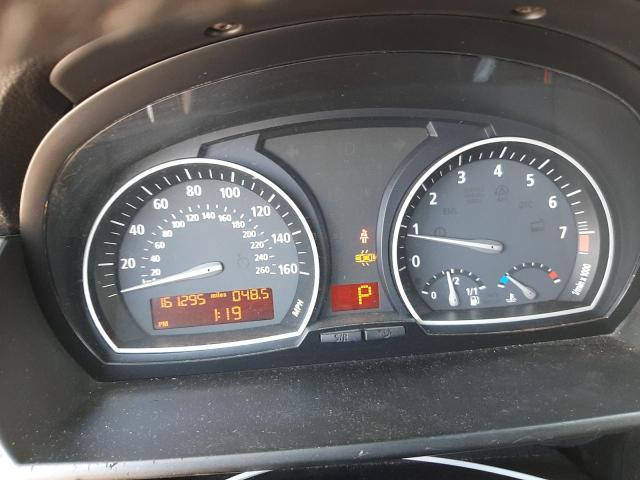 WBXPC93409WJ28163 - 2009 BMW X3 XDRIVE30I GRAY photo 9