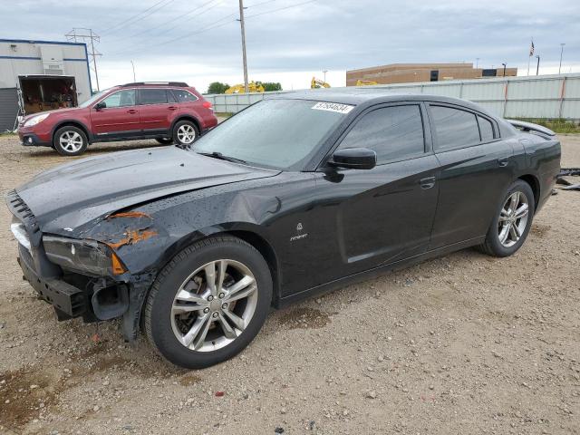 2C3CDXDTXCH107513 - 2012 DODGE CHARGER R/T BLACK photo 1