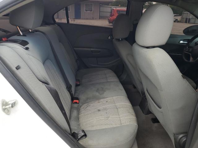 1G1JD5SB1D4248317 - 2013 CHEVROLET SONIC LT WHITE photo 10