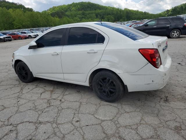 1G1JD5SB1D4248317 - 2013 CHEVROLET SONIC LT WHITE photo 2