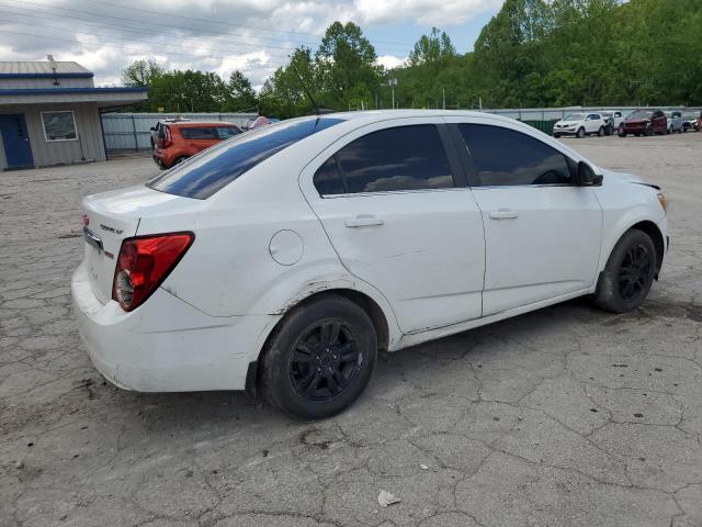 1G1JD5SB1D4248317 - 2013 CHEVROLET SONIC LT WHITE photo 3