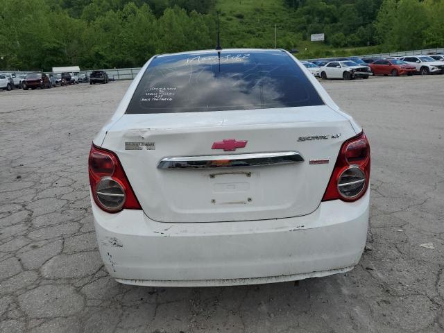 1G1JD5SB1D4248317 - 2013 CHEVROLET SONIC LT WHITE photo 6