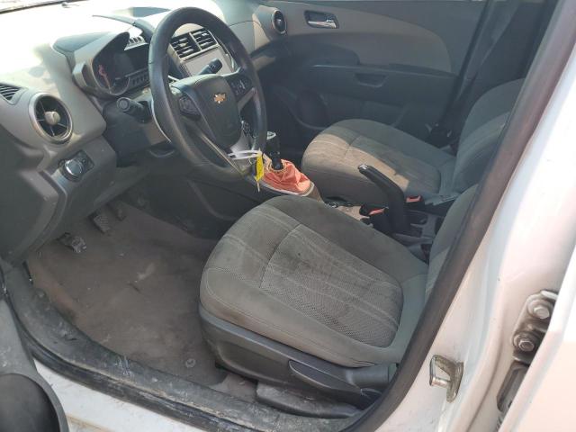 1G1JD5SB1D4248317 - 2013 CHEVROLET SONIC LT WHITE photo 7