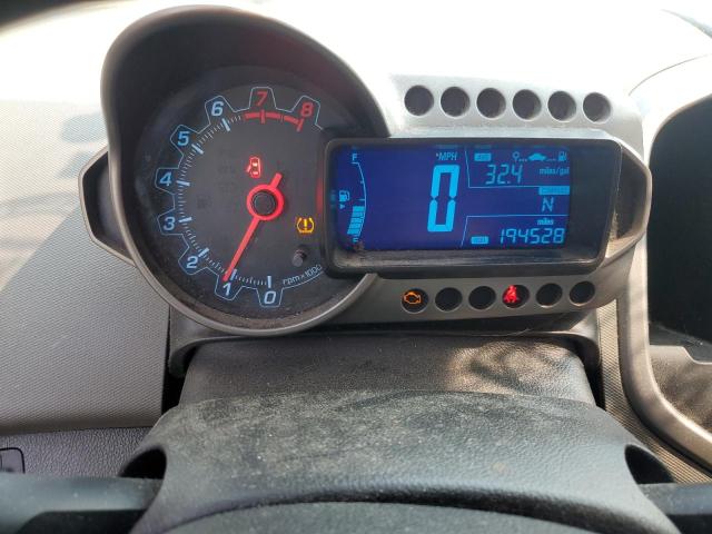 1G1JD5SB1D4248317 - 2013 CHEVROLET SONIC LT WHITE photo 9