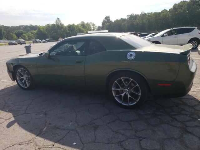 2C3CDZJG4NH175120 - 2022 DODGE CHALLENGER GT GREEN photo 2