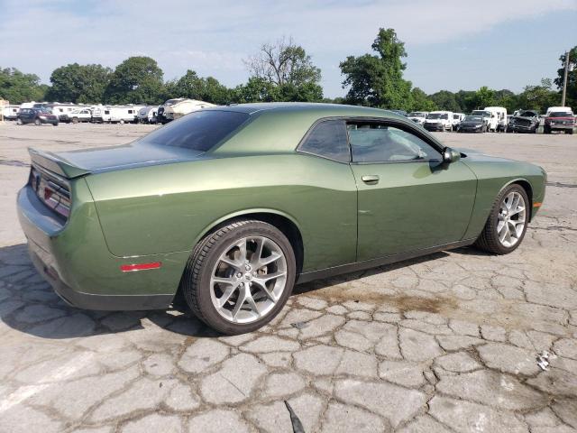 2C3CDZJG4NH175120 - 2022 DODGE CHALLENGER GT GREEN photo 3