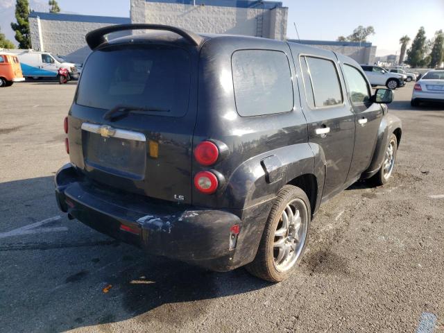 3GNDA13D67S611373 - 2007 CHEVROLET HHR LS 黑色 照片 4