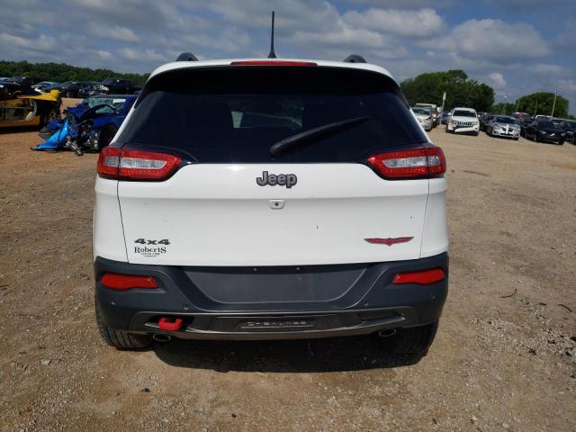1C4PJMBX2JD582836 - 2018 JEEP CHEROKEE TRAILHAWK WHITE photo 6