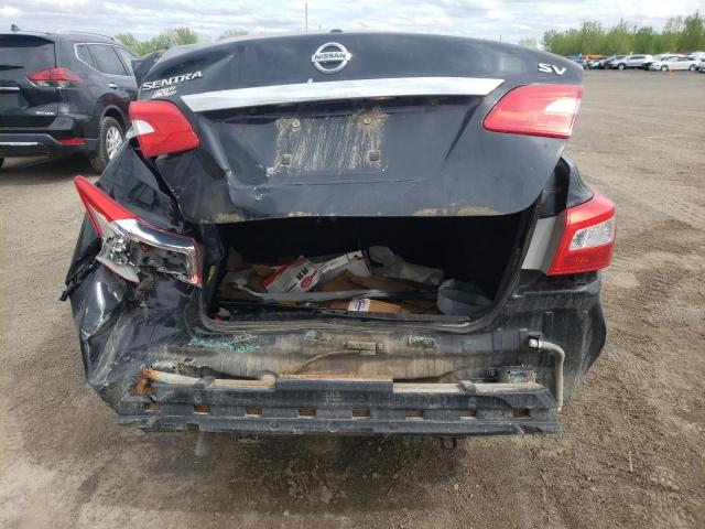 3N1AB7AP3JY329739 - 2018 NISSAN SENTRA S 黑色 照片 6