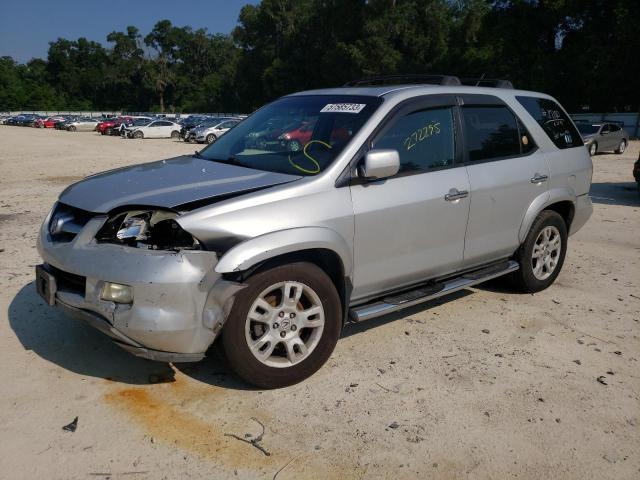 2HNYD18884H546967 - 2004 ACURA MDX AWD TOURING SILVER photo 1