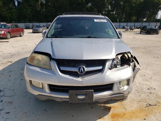 2HNYD18884H546967 - 2004 ACURA MDX AWD TOURING SILVER photo 5