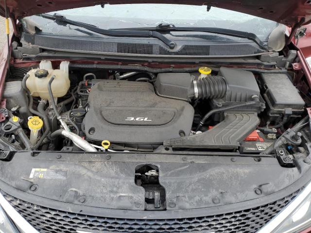 2C4RC1BG1KR507819 - 2019 CHRYSLER PACIFICA TOURING L MAROON photo 12