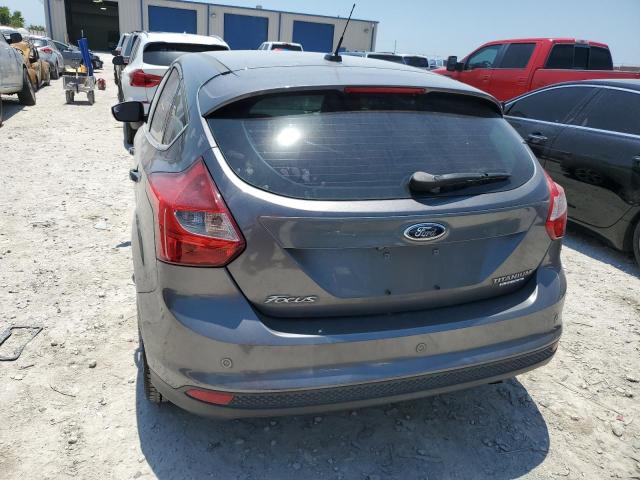 1FADP3N26DL233710 - 2013 FORD FOCUS TITANIUM GRAY photo 6