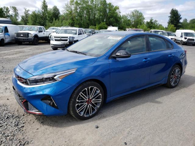 3KPF44AC7PE543023 - 2023 KIA FORTE GT BLUE photo 1