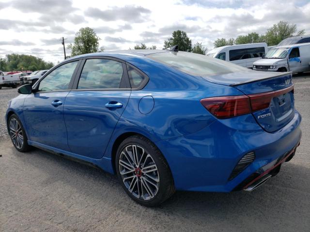 3KPF44AC7PE543023 - 2023 KIA FORTE GT BLUE photo 2