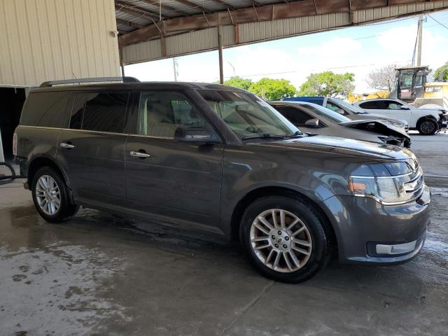2FMGK5C87KBA12036 - 2019 FORD FLEX SEL BLUE photo 4