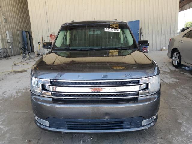 2FMGK5C87KBA12036 - 2019 FORD FLEX SEL BLUE photo 5