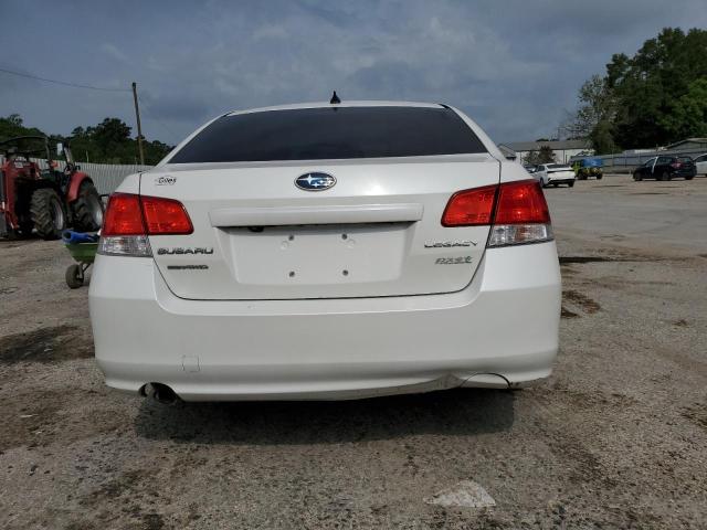 4S3BMBL69C3042646 - 2012 SUBARU LEGACY 2.5I LIMITED WHITE photo 6