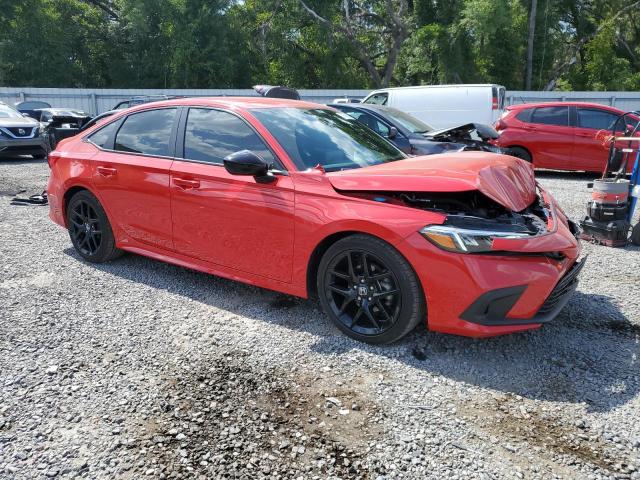 2HGFE2F58RH517941 - 2024 HONDA CIVIC SPORT RED photo 4