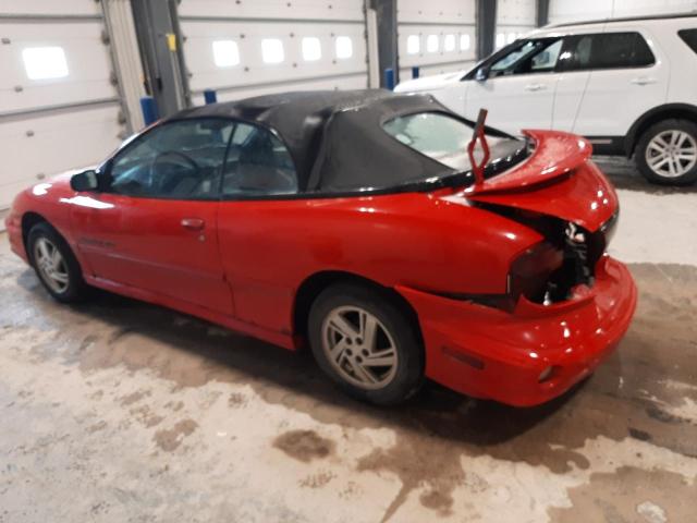 4G2JB32T9YB202734 - 2000 PONTIAC SUNFIRE GT RED photo 2