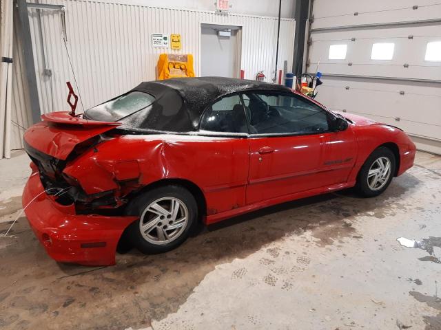 4G2JB32T9YB202734 - 2000 PONTIAC SUNFIRE GT RED photo 3