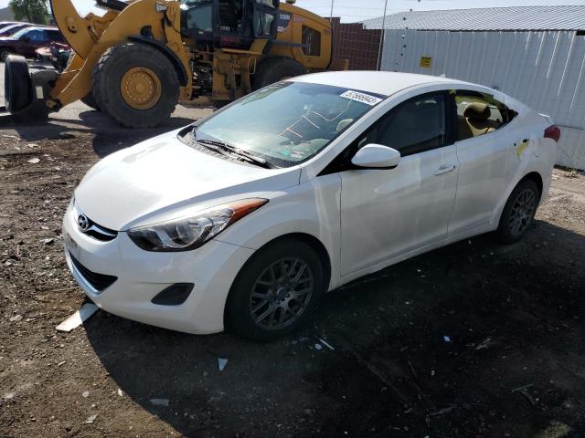 5NPDH4AE1BH036927 - 2011 HYUNDAI ELANTRA GLS WHITE photo 1