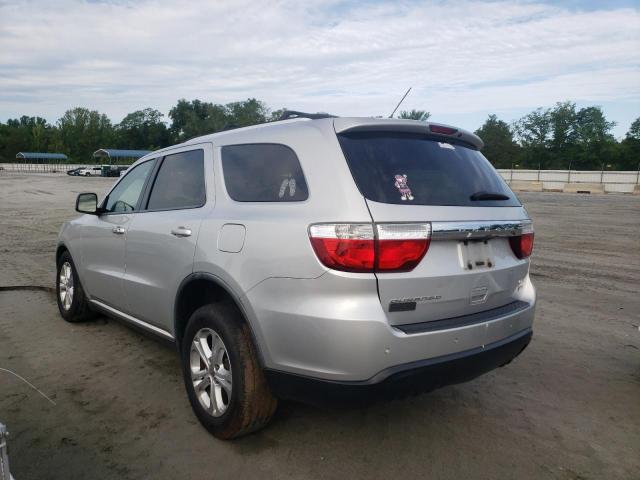 1D4RD4GG8BC711097 - 2011 DODGE DURANGO CREW SILVER photo 2