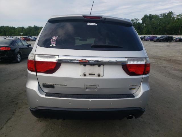 1D4RD4GG8BC711097 - 2011 DODGE DURANGO CREW SILVER photo 6