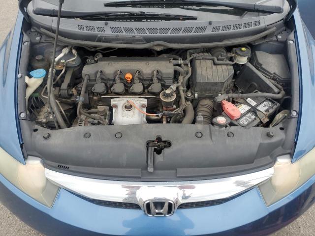 2HGFA16699H530146 - 2009 HONDA CIVIC LX-S Mavi fotoğraf 11