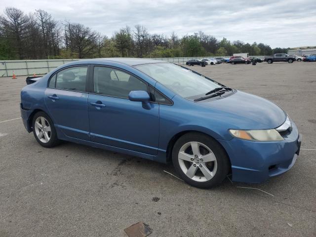 2HGFA16699H530146 - 2009 HONDA CIVIC LX-S Mavi fotoğraf 4