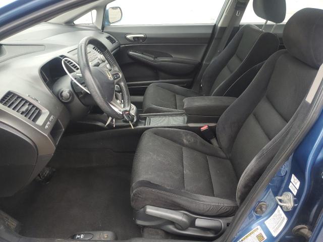 2HGFA16699H530146 - 2009 HONDA CIVIC LX-S Mavi fotoğraf 7