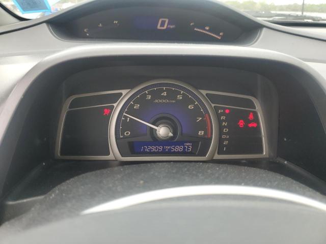 2HGFA16699H530146 - 2009 HONDA CIVIC LX-S Mavi fotoğraf 9