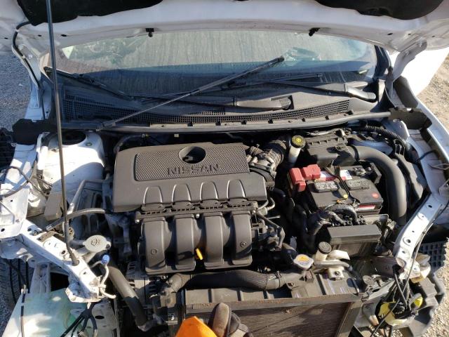 3N1AB7AP7KY245313 - 2019 NISSAN SENTRA S WHITE photo 11