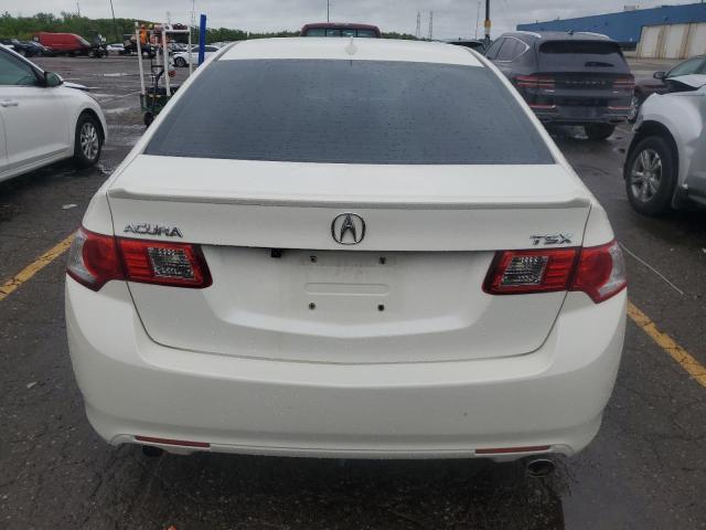 JH4CU2F60AC033359 - 2010 ACURA TSX WHITE photo 6