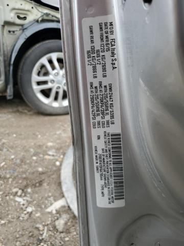 ZFBERFAT0F6A79544 - 2015 RAM PROMASTER ვერცხლისფერი ფოტო 12