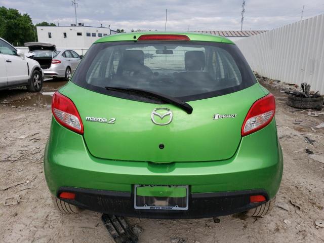 JM1DE1KY1D0162186 - 2013 MAZDA MAZDA2 GREEN photo 6