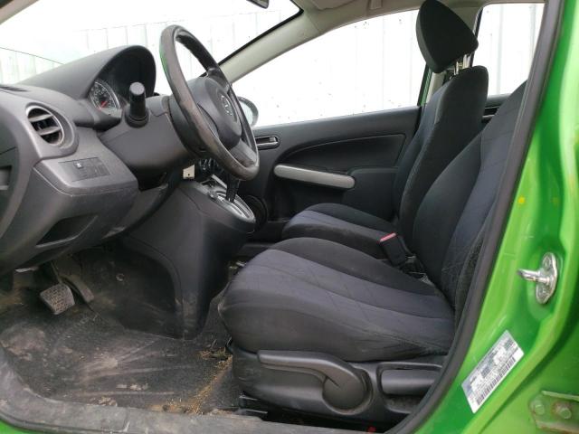 JM1DE1KY1D0162186 - 2013 MAZDA MAZDA2 GREEN photo 7