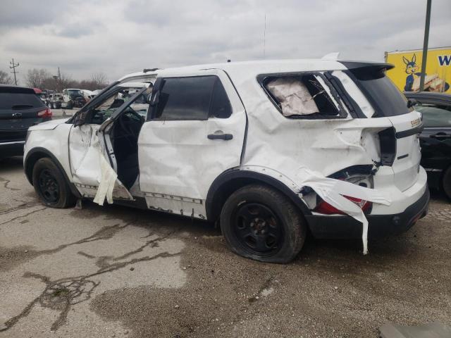 1FM5K8AR0HGD65496 - 2017 FORD EXPLORER POLICE INTERCEPTOR WHITE photo 2