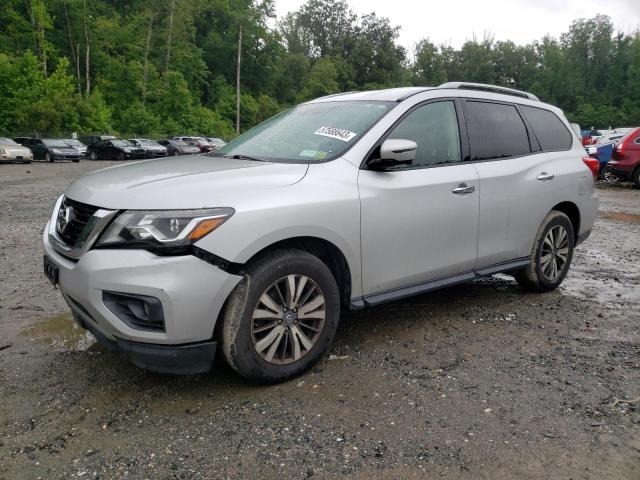 5N1DR2MM0JC607575 - 2018 NISSAN PATHFINDER S SILVER photo 1